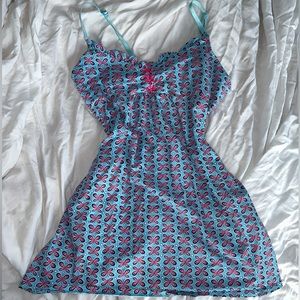 BETSY JOHNSON SLIP DRESS